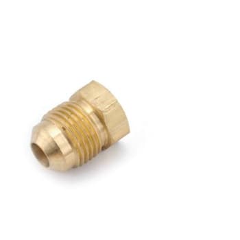 Image for Anderson Metals 5/8 In. Flare Brass Plug (10-Pack) from HD Supply
