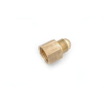 Anderson Metals 1/2 in. Flare x 1/2 in. FIP Brass Coupling (10-Pack)