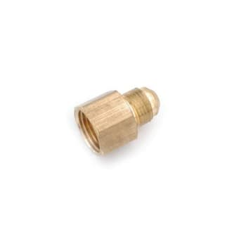 Anderson Metals 3/8 In. Flare X 3/8 In. FIP Brass Coupling (10-Pack)