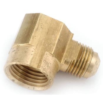 Image for Anderson Metals 3/8 In. Flare X 1/2 In. FIP Brass Elbow (10-Pack) from HD Supply