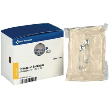 First Aid Only 40 In. X 40 In. X 56 In. Triangular Bandage Refill (2-Pack)