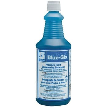 Spartan Blue-Glo Fresh Scent Manual Dish Detergent, 1 Qt.