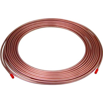 Streamline 1-1/8 In. O.D. x 50 Ft. Copper Dehydrated Tube