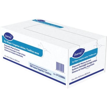 Image for Diversey 1.5 Lb. White Polypropylene All-Purpose Dry Wipes (500-Pack) from HD Supply