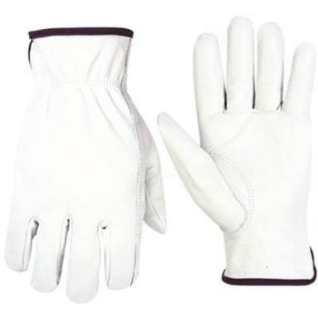 Image for Custom Leathercraft Large Top Grain Cowhide Driver Gloves from HD Supply