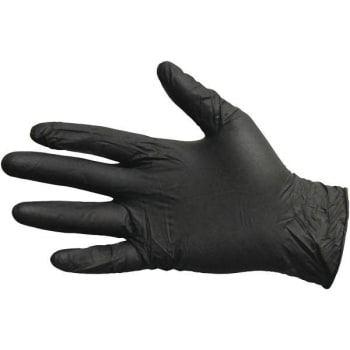 Image for Impact Products Proguard X-Large Black Disposable Nitrile Powder-Free Gloves (100-Pack) from HD Supply