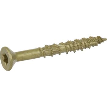 Image for Star Drive #8 X 1-1/2 In. Flat Head Exterior Bronze Screw (40-Pack) from HD Supply