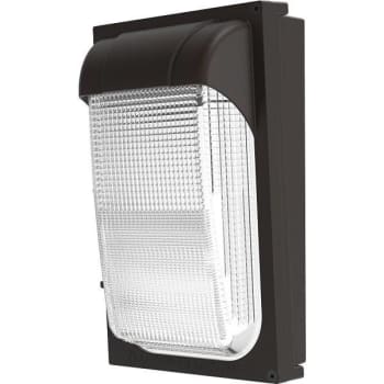 Image for Lithonia Lighting 100-Watt LED Wall Pack Light 5000k With Adjustable Lumens (Dark Bronze) from HD Supply