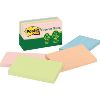 Image for Post-It® Notes, Sunwashed Pier Collection, 3" X 5", Package Of 5 Pads from HD Supply