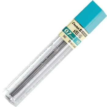Image for Pentel® Super Hi-Polymer Leads, 0.7 mm, Medium, 12 Leads Per Tube from HD Supply