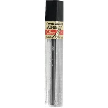 Image for Pentel® Super Hi-Polymer Leads, 0.5 Mm, Medium, 12 Leads Per Tube from HD Supply