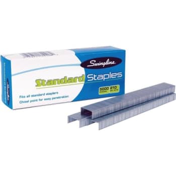 Swingline® S.F. 1 Standard Staples, Standard Point, 1/4", Box Of 5,000