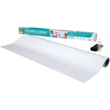 Image for Post-It 50 ft. x 4 ft. Flex Write Surface The Permanent Marker Whiteboard Surface Roll from HD Supply