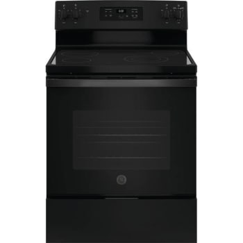 Image for GE 30 In. Black 4-Element Freestanding Electric Range W/ Standard Cooking from HD Supply