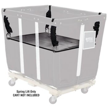 Image for Royal Basket Trucks 16 Bushel Spring Lifts ,white from HD Supply