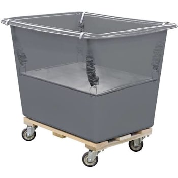 Royal Basket Trucks 16 Bushel Poly Spring Lifts ,gray