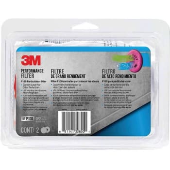 3M P100 Particulate Filters Pair