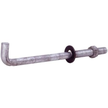 Image for Grip-Rite 5/8 In. X 10 In. Galvanized Anchor Bolts With Washers (25-Pack) from HD Supply