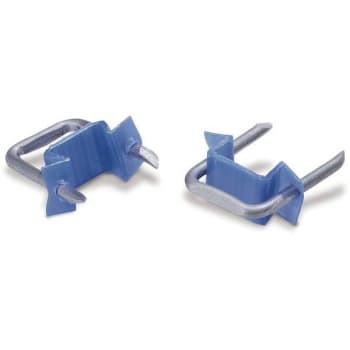 Gardner Bender 1/2 In. Blue Insulated Staples (For 14/2 And 12/2 Cable) (100-Pack)