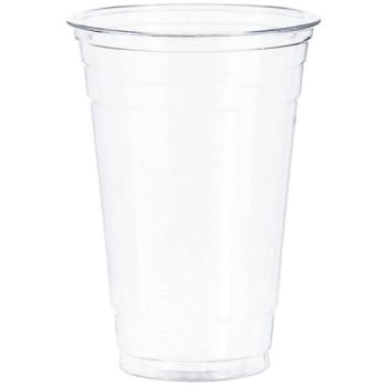 Image for 20 Oz Clear Solo Ultra Clear Pet Plastic Cold Drink Cups Case Of 600 from HD Supply