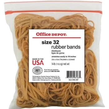 Image for Office Depot® Brand Rubber Bands #32, 1/4 Pound Bag from HD Supply
