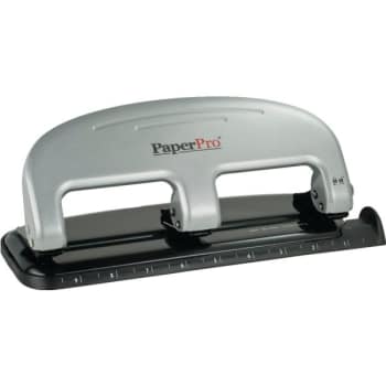 Image for PaperPro® ProPunch® 3-Hole Punch, Black/Silver from HD Supply