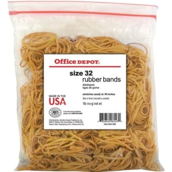 Image for Office Depot® Brand Rubber Bands #32, 1 Pound Bag from HD Supply