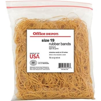 Image for Office Depot® Brand Rubber Bands #19, 1 Pound Bag from HD Supply