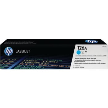 Image for HP 126A, Toner Cartridge CE311A, Cyan from HD Supply