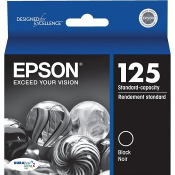 Image for Epson® 125 / T125120 DuraBrite Ultra Ink Cartridge, Black from HD Supply