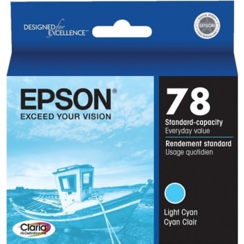 Image for Epson® 78 / T078520 Claria Hi-Definition Ink Cartridge, Light Cyan from HD Supply