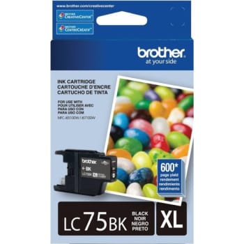 Image for Brother® LC75BK Ink Cartridge, Black from HD Supply