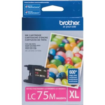 Brother® Lc75m Ink Cartridge, Magenta