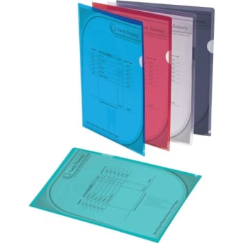 Office Depot Poly Project View Folders, Pack Of 10
