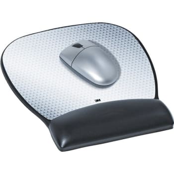 Image for 3M Precise™ Mouse Pad With Gel Wrist Rest, Large, Black from HD Supply