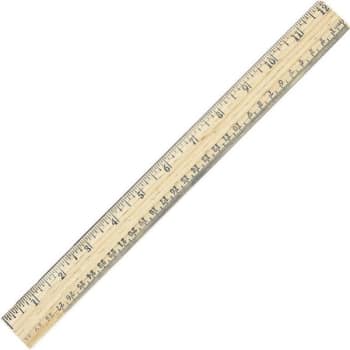 Image for Westcott® Metric Ruler With Metal Edge, 12" from HD Supply
