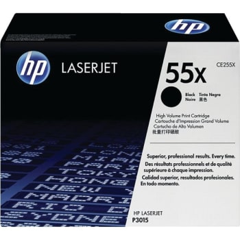 Image for HP 55X / CE255X, High-Yield Toner Cartridge, Black from HD Supply