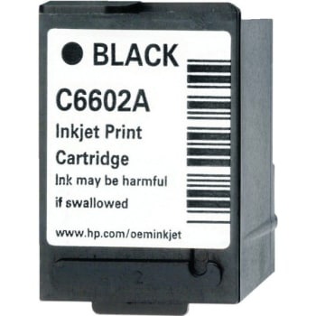 Image for Hp C6602a Ink Cartridge, Black from HD Supply