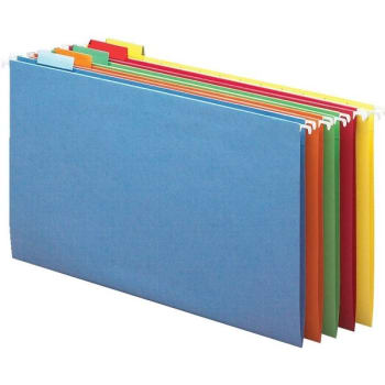 Image for Smead® Color Hanging Folders, Legal Size, Brights, Box Of 25 from HD Supply