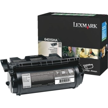 Image for Lexmark™ 64015HA Return Program High-Yield Toner Cartridge, Black from HD Supply