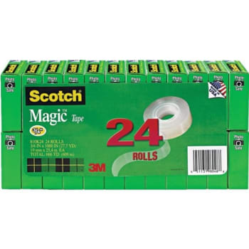Image for Scotch® Magic™ 810 Tape Value Pack, 3/4" x 1,000", Package Of 24 Rolls from HD Supply