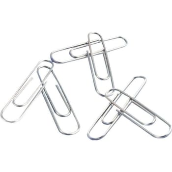 Office Depot® Paper Clip, #1 Regular, 100 Clips Per Box, Package Of 10 Boxes