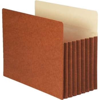 Smead® Tuff Pocket File, Letter Size, Redrope, Box Of 5