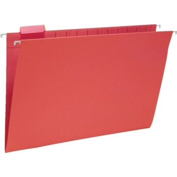 Image for SMEAD® Color Hanging Folders, Legal Size, Red, Box Of 25 from HD Supply