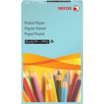 Xerox® Multipurpose Pastel Plus Blue Paper, 8-1/2" x 14", Package Of 500