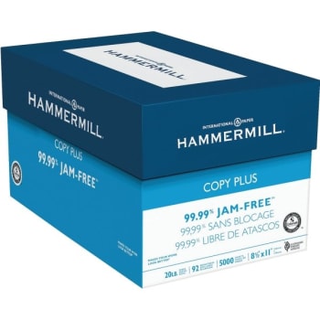 Hammermill® Copy Plus Multipurpose Paper, 8-1/2" X 11", Case Of 10 Reams/5000