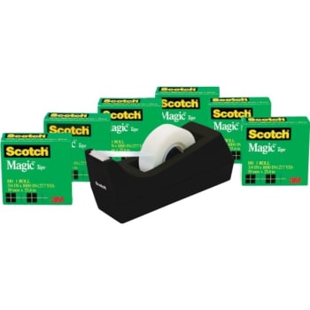 Scotch® Magic™ 810 Tape Value Pack, 3/4" x 1,000", Package Of 6 Rolls