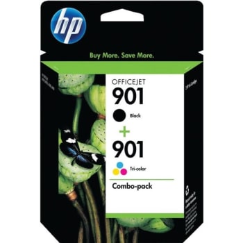 Image for HP 901 / CN69FN Ink Cartridges, Black & Tricolor, Package Of 2 from HD Supply