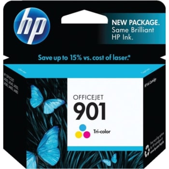 Image for HP 901 Inkjet Cartridge, Cyan/Magenta/Yellow from HD Supply