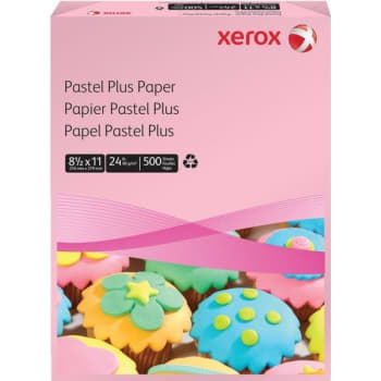 Xerox® Multipurpose Pastel Plus Pink Paper 8-1/2" X 11", Package Of 500